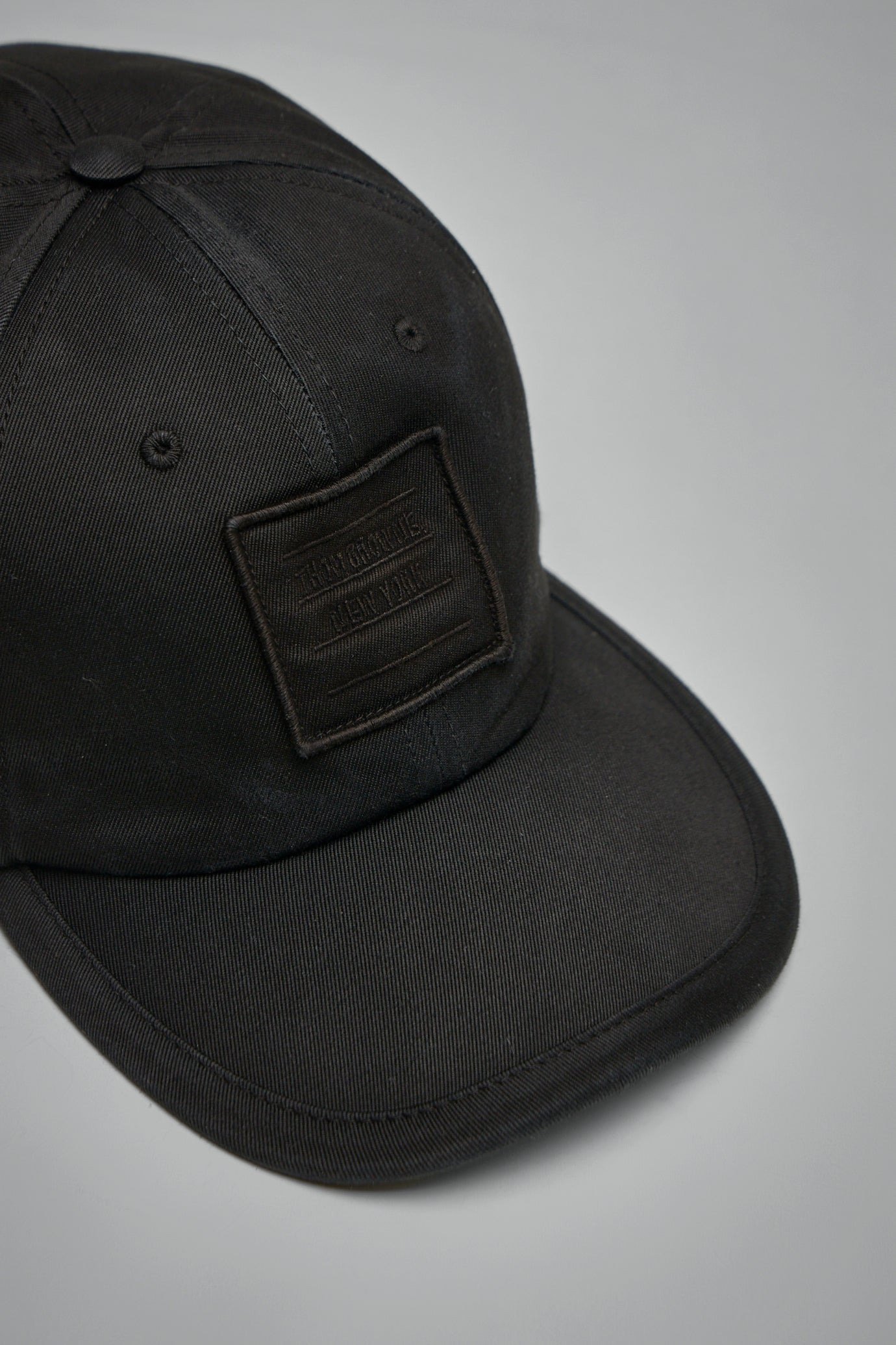 6 Panel Baseball Cap black 001 - 4
