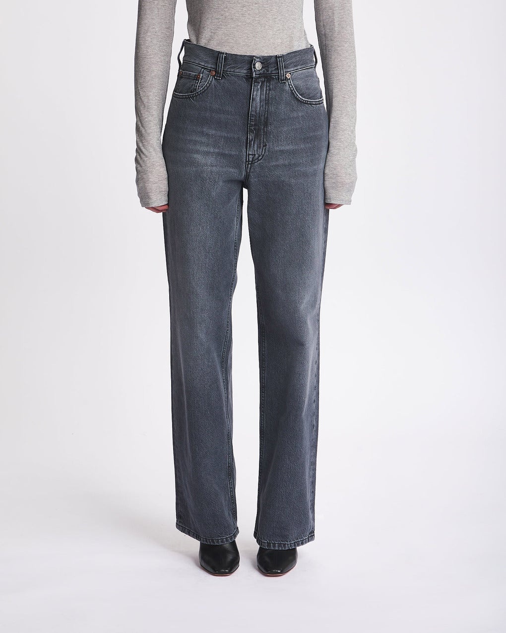 Wide Leg Denim Light grey - 2