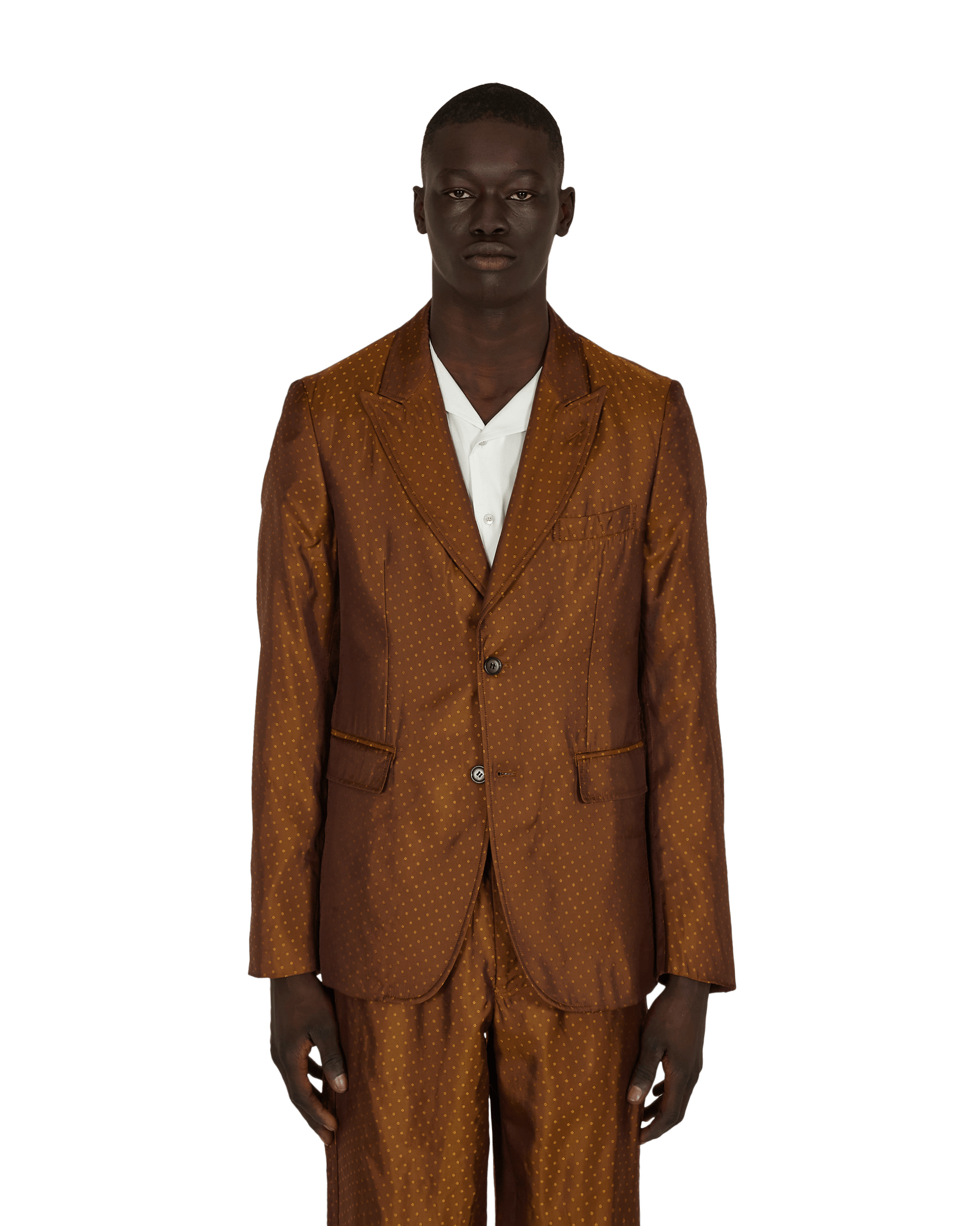 Dot Jacket Brown - 2