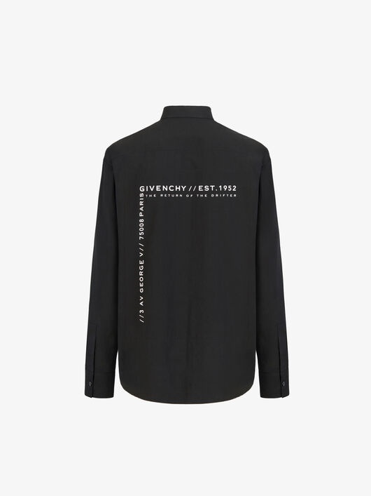 GIVENCHY PATCH SHIRT IN COTTON - 4