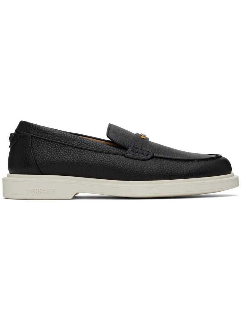 Black Giuliano Loafers 1