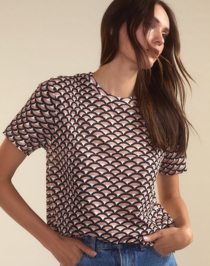 CYNTHIA ROWLEY Fanfare Tee outlook