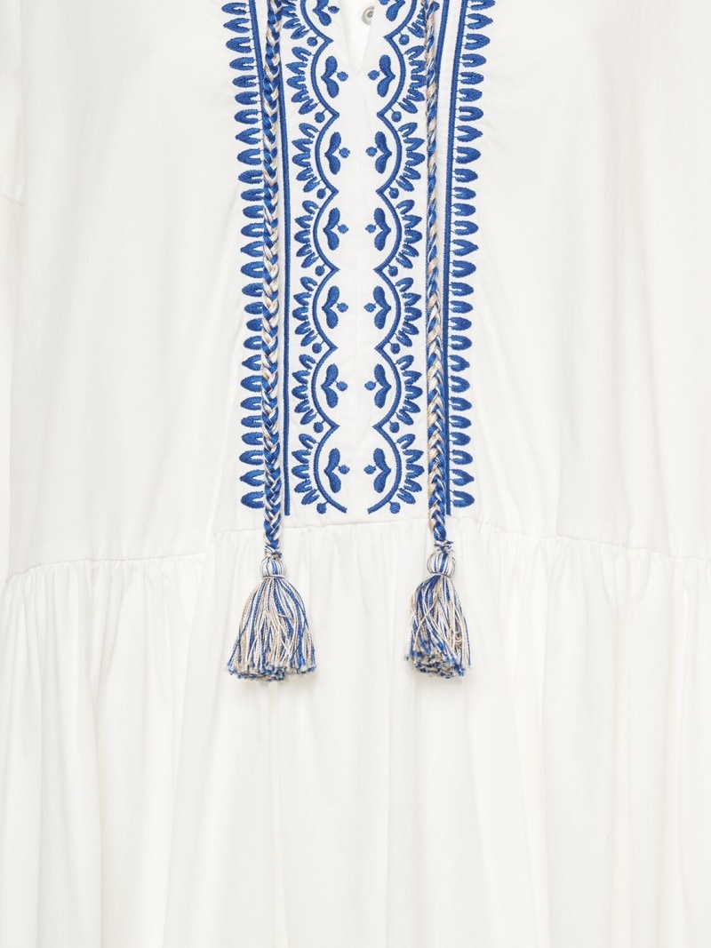 Dirce cotton poplin mini dress - 4