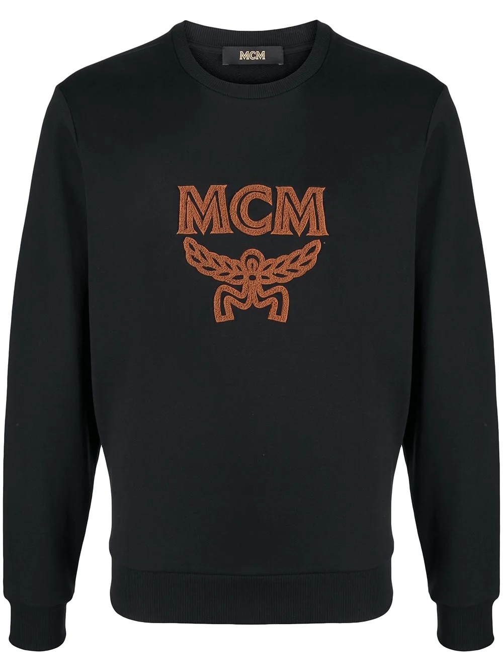 logo embroidered jumper - 1