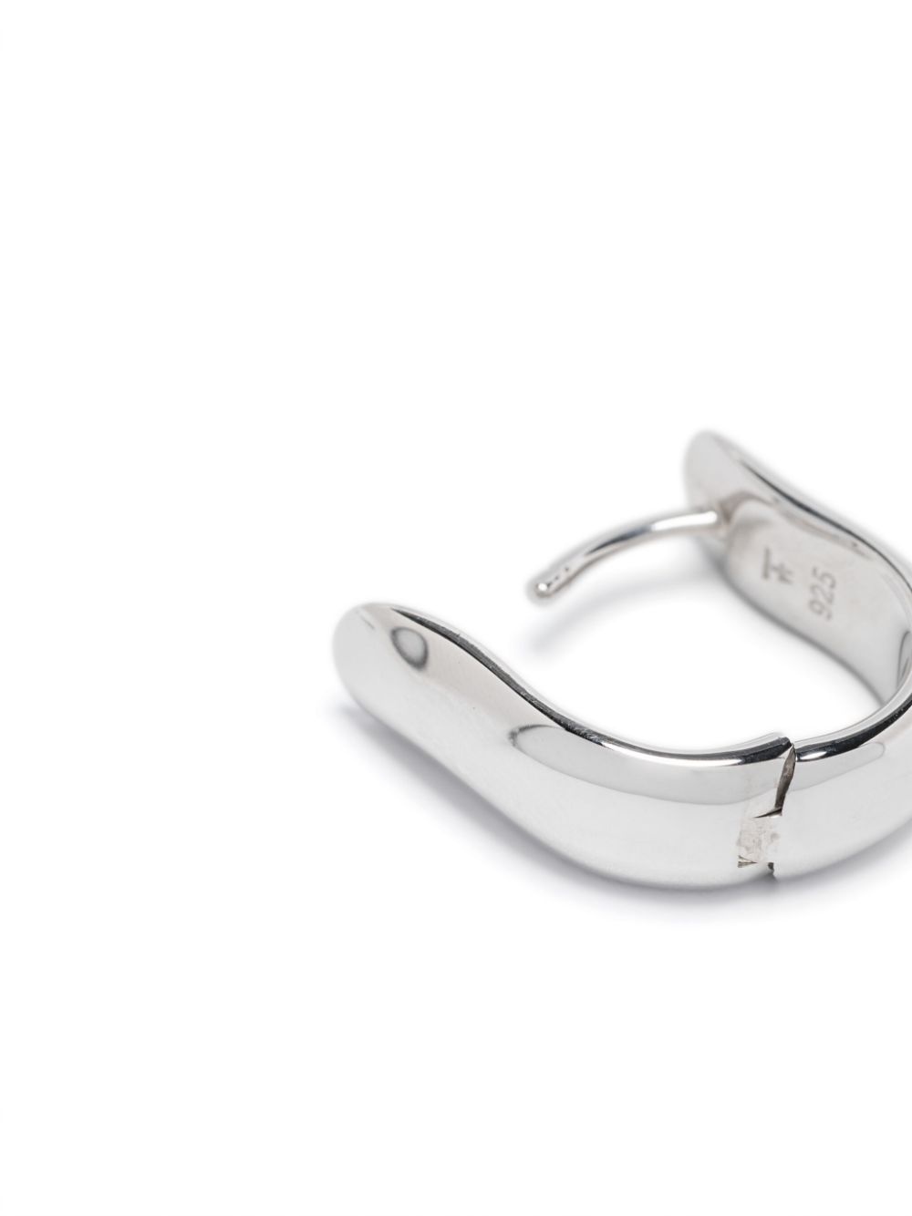small Oyster hoop earrings - 3