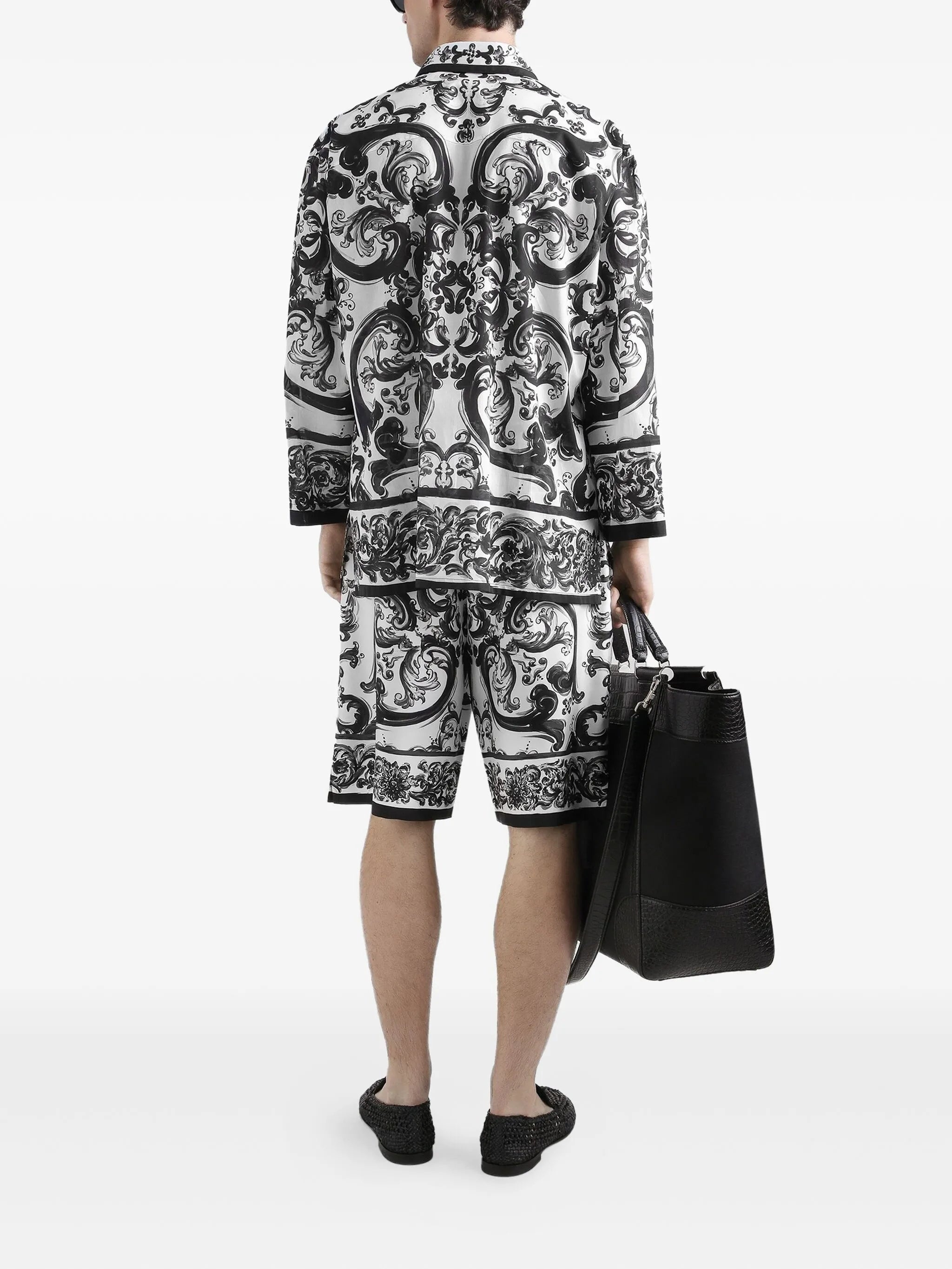Maiolica Print Bermuda Shorts - 3