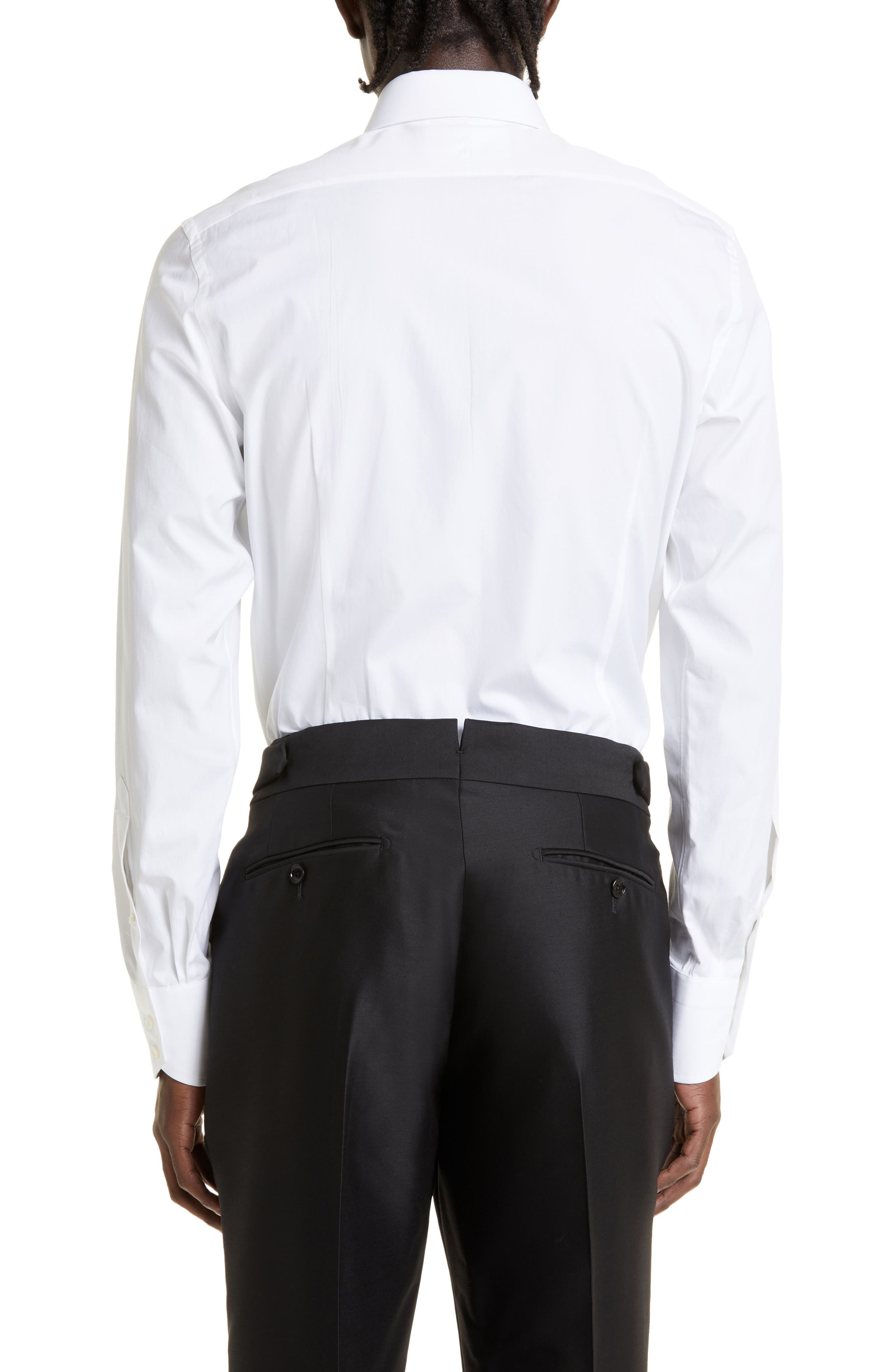 Slim Fit Poplin Button-Up Shirt - 3