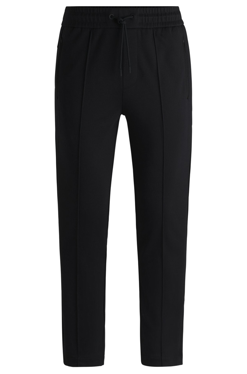 REGULAR-FIT TRACKSUIT BOTTOMS IN MERCERIZED COTTON 1