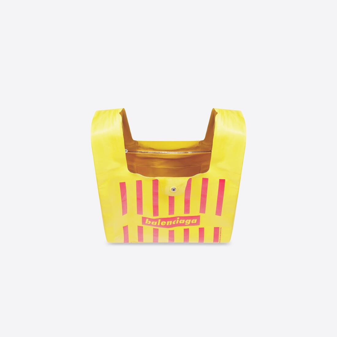 Men's Monday Shopper Bag Paper Printed  in Yellow - 6