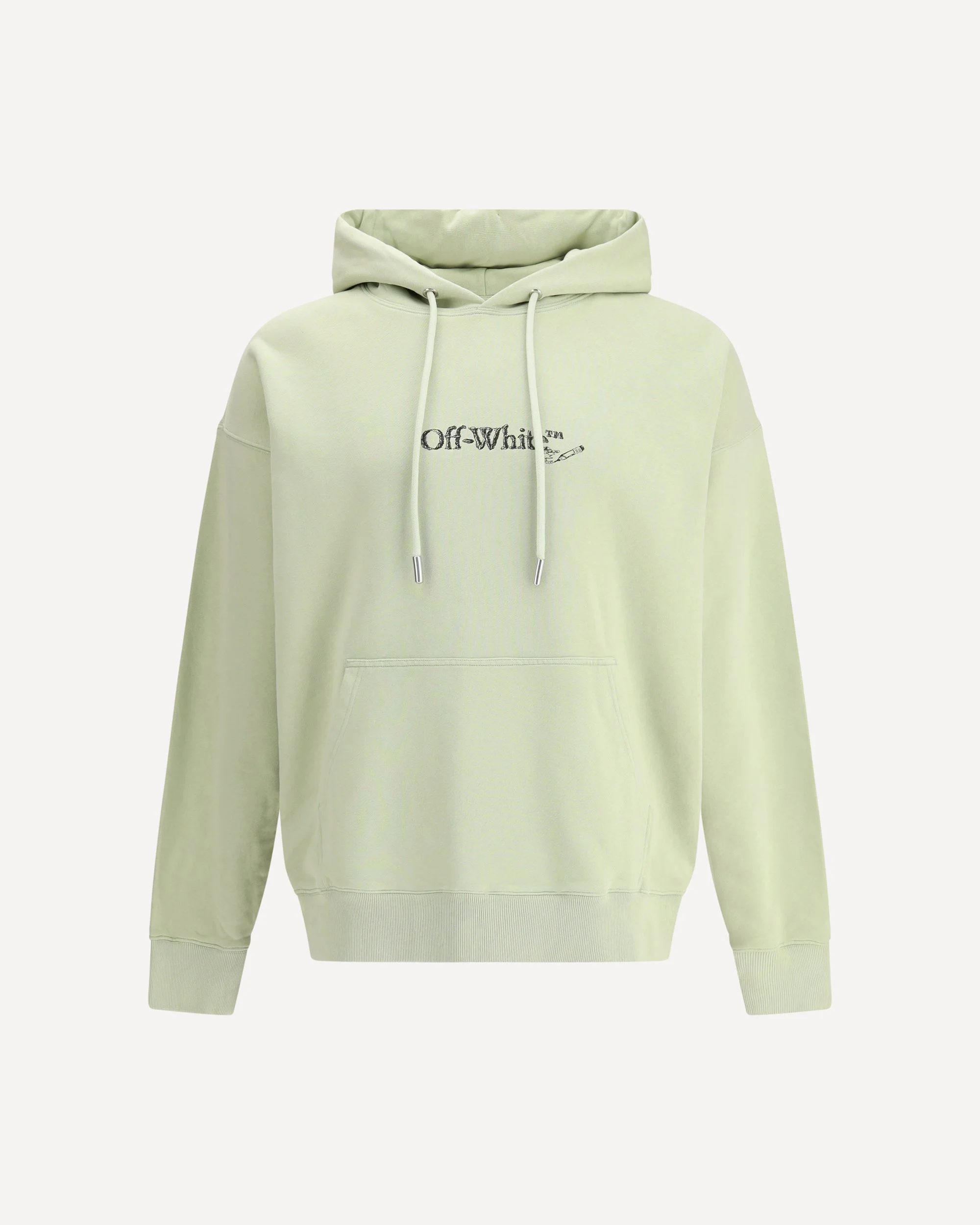 Logo-embroidered Hoodie - 1