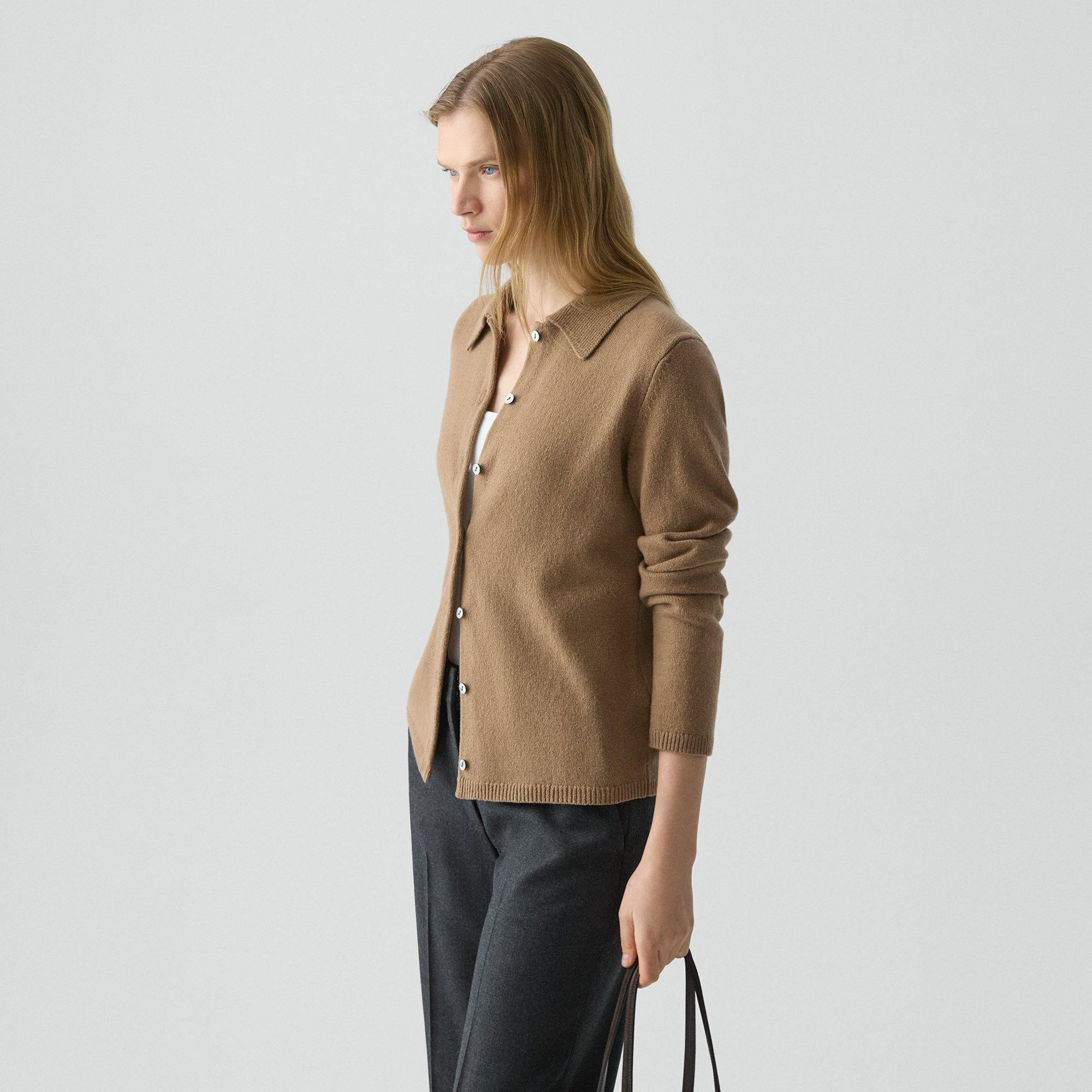 Relaxed Shirt in Recycled Cashmere - 3