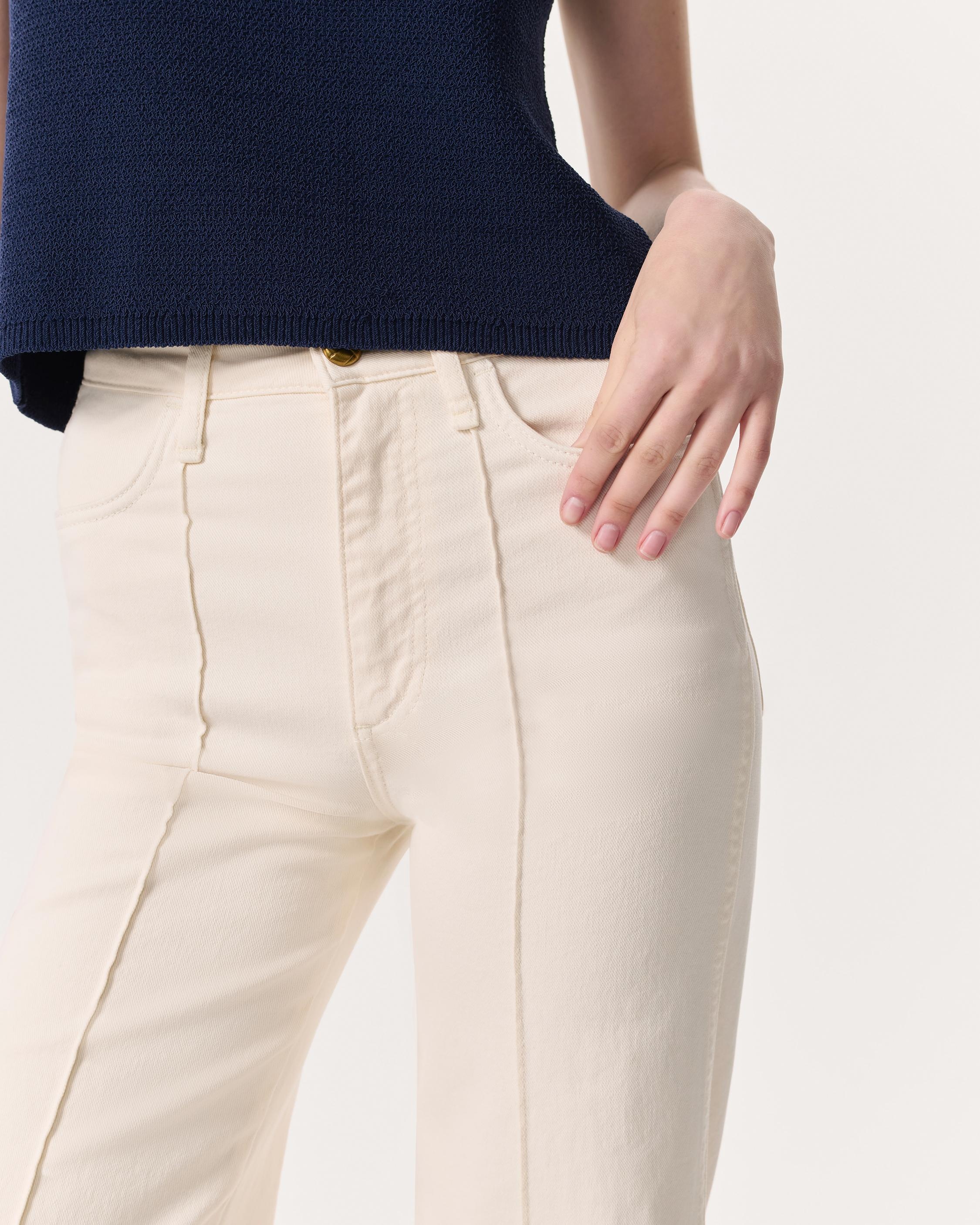 Skylar Wide-Leg Flare Jeans
Vintage Stretch Denim - 4