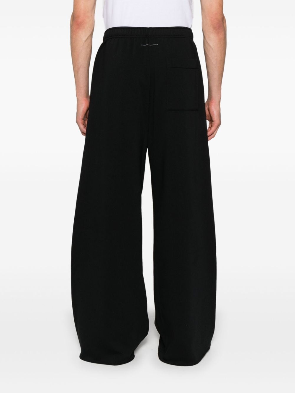MM6 Maison Margiela wide-leg jersey track pants | REVERSIBLE