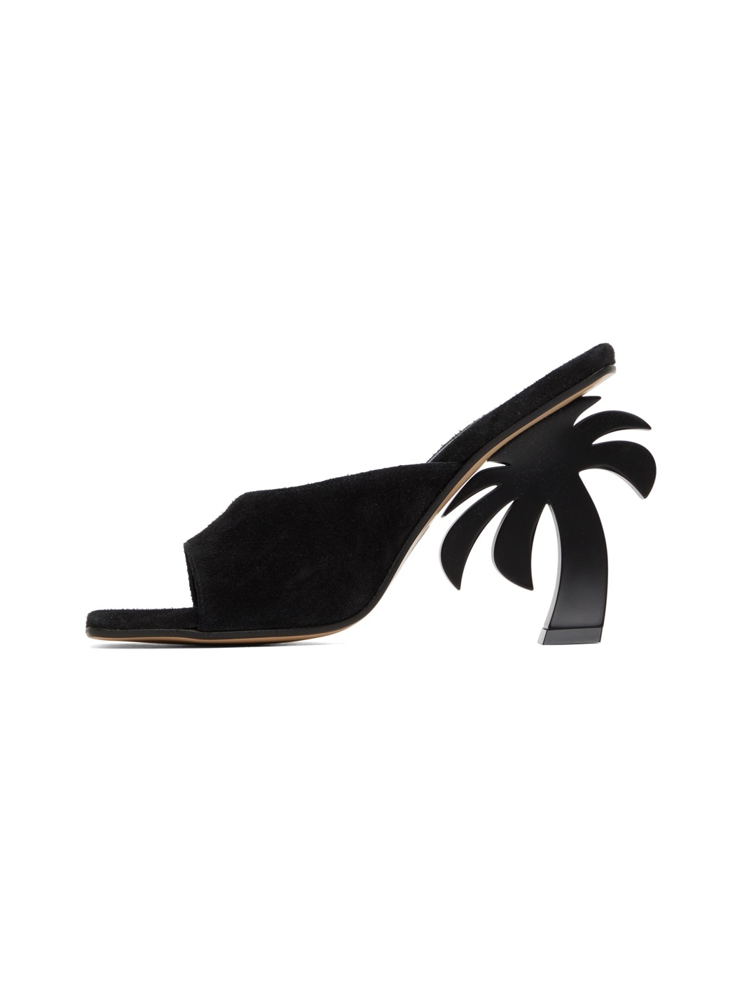 Black Palm Mules - 3