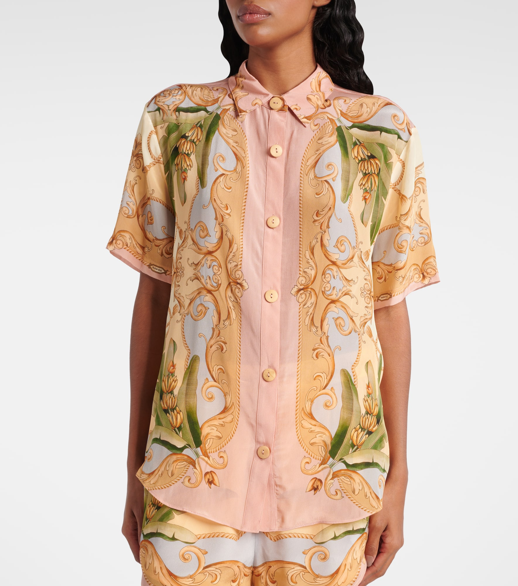Banana Royalty Kalendoscope printed shirt - 5
