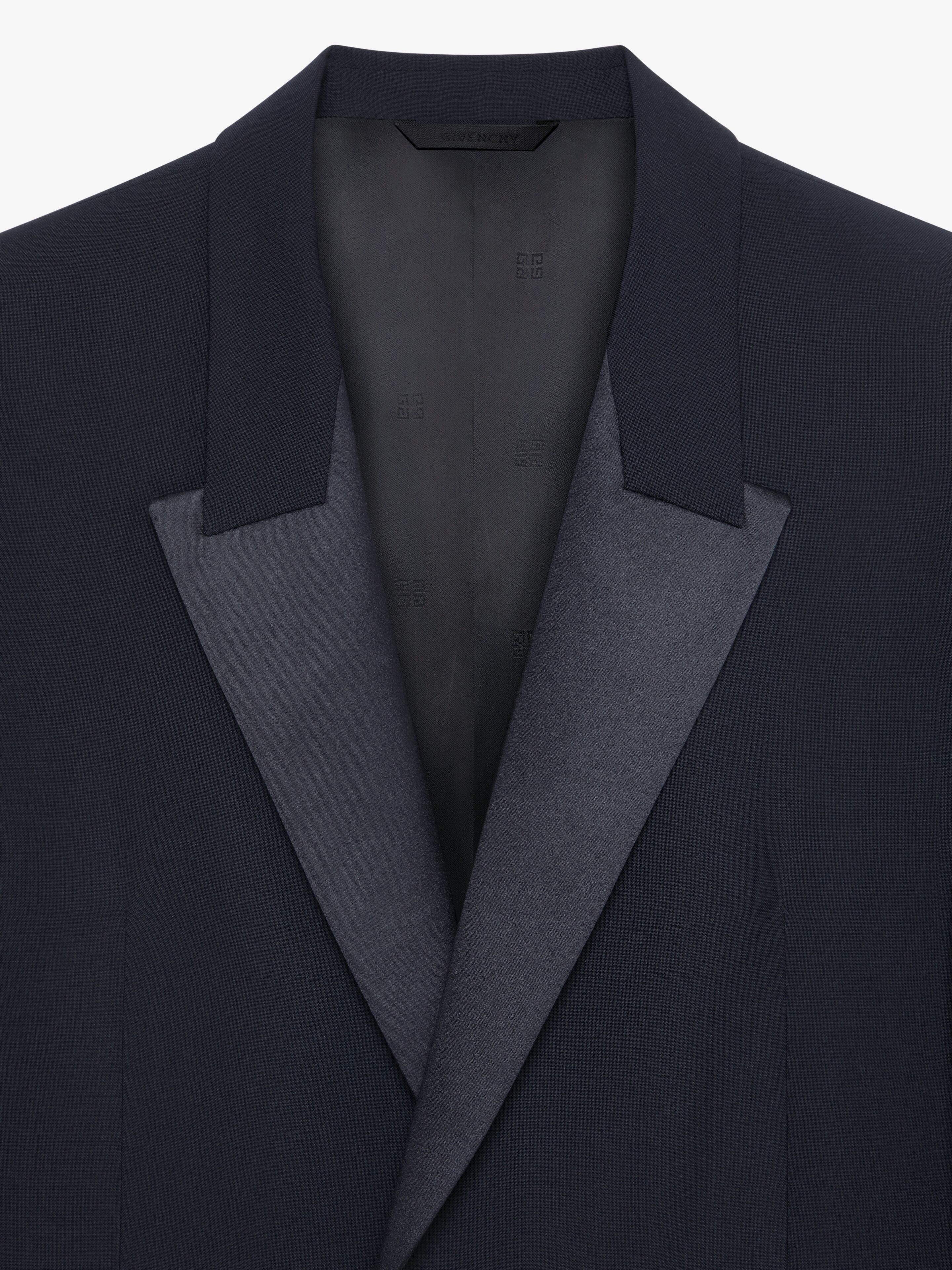 Givenchy Givenchy Man Midnight Blue Wool Blend Blazer