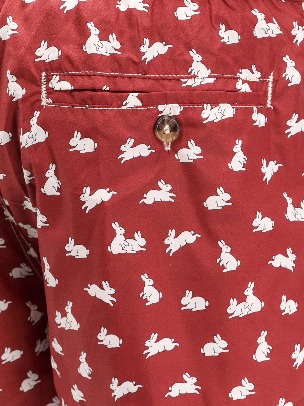 MC2 SAINT BARTH - Recycled nylon swim trunks with bunny hop print - 3