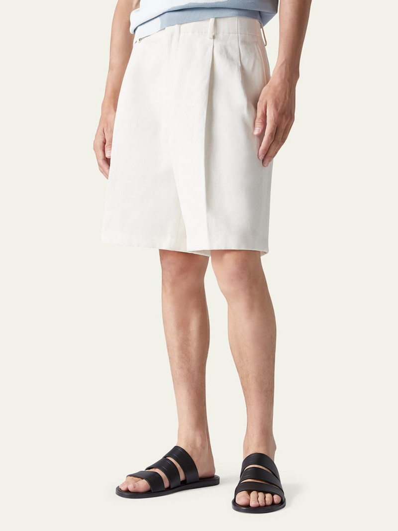 Loro Piana Men's Naha Seawalk Leather Slide Sandals outlook