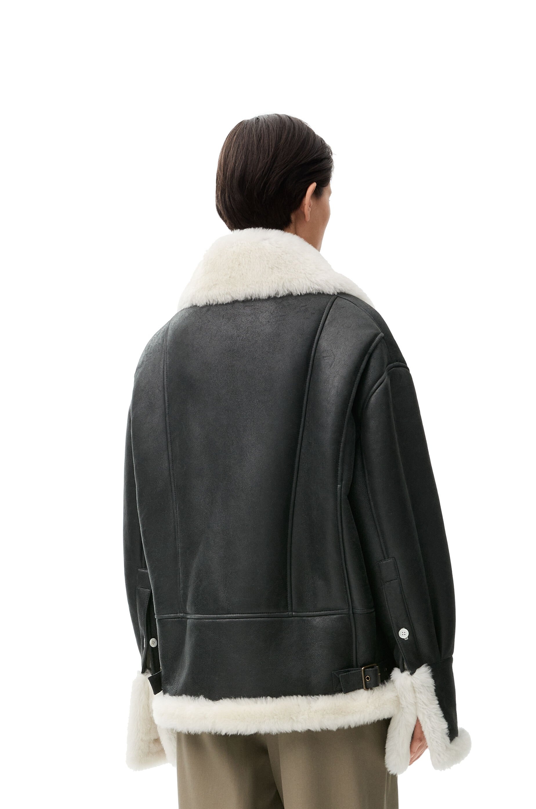 Jacket in shearling - 4