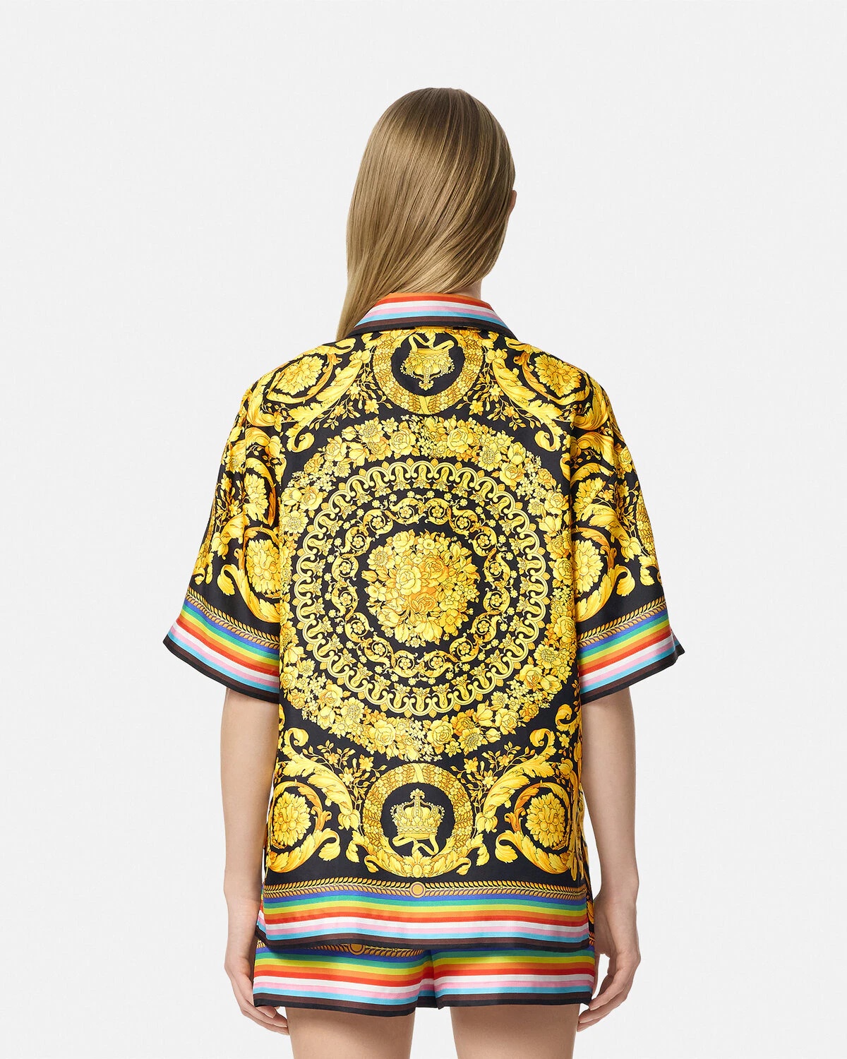 Pride Barocco Silk Shirt - 5