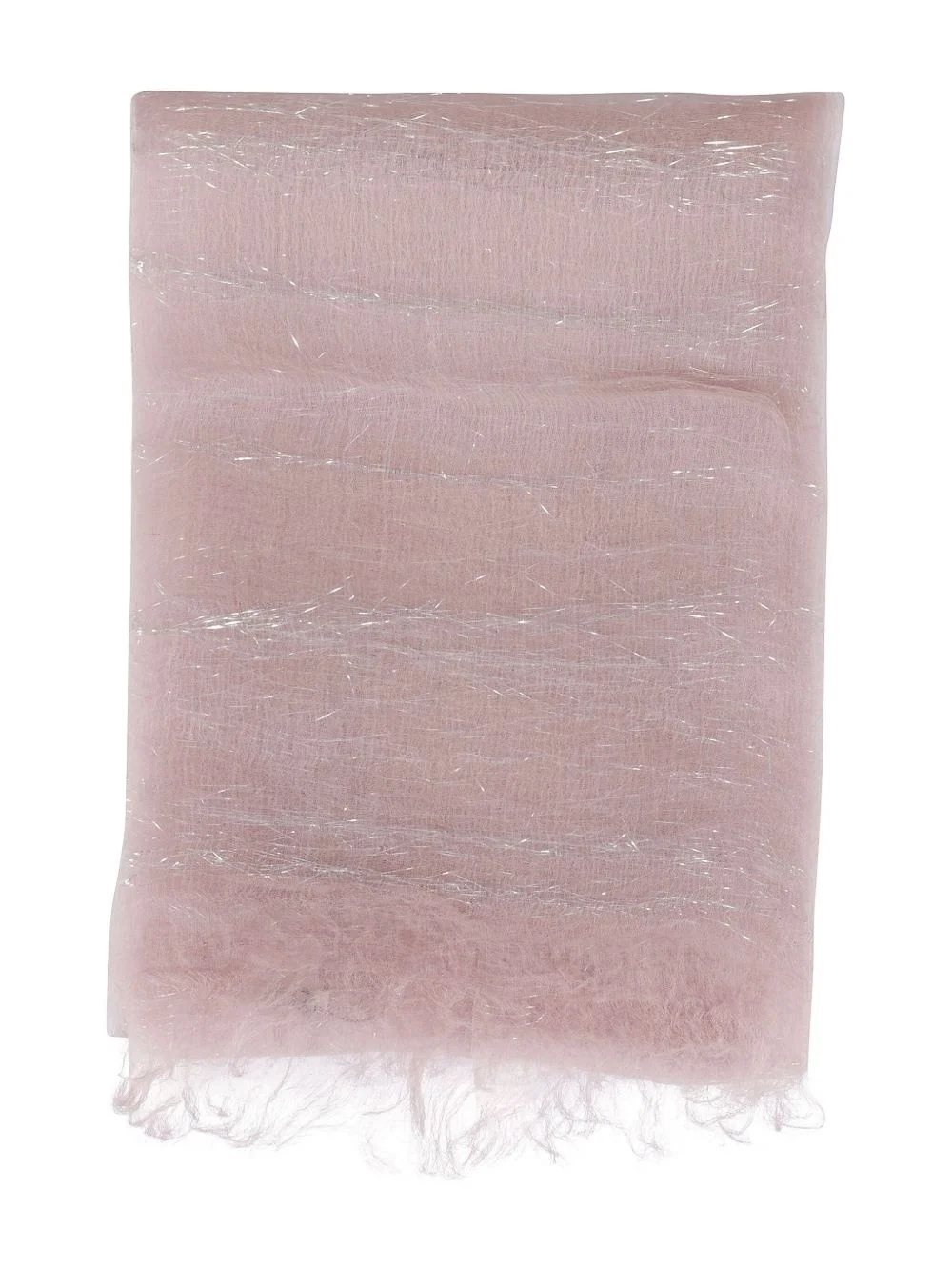 lurex-detail scarf - 1
