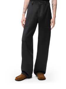 WOOL CARGO PANTS - 3