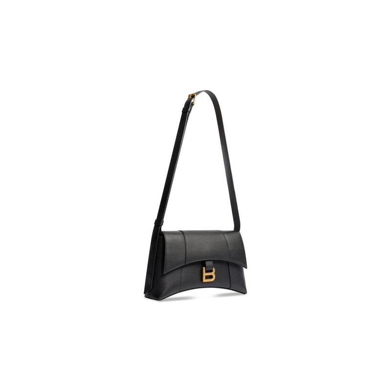 BALENCIAGA Women's Downtown Xs Shoulder Bag  in Black outlook