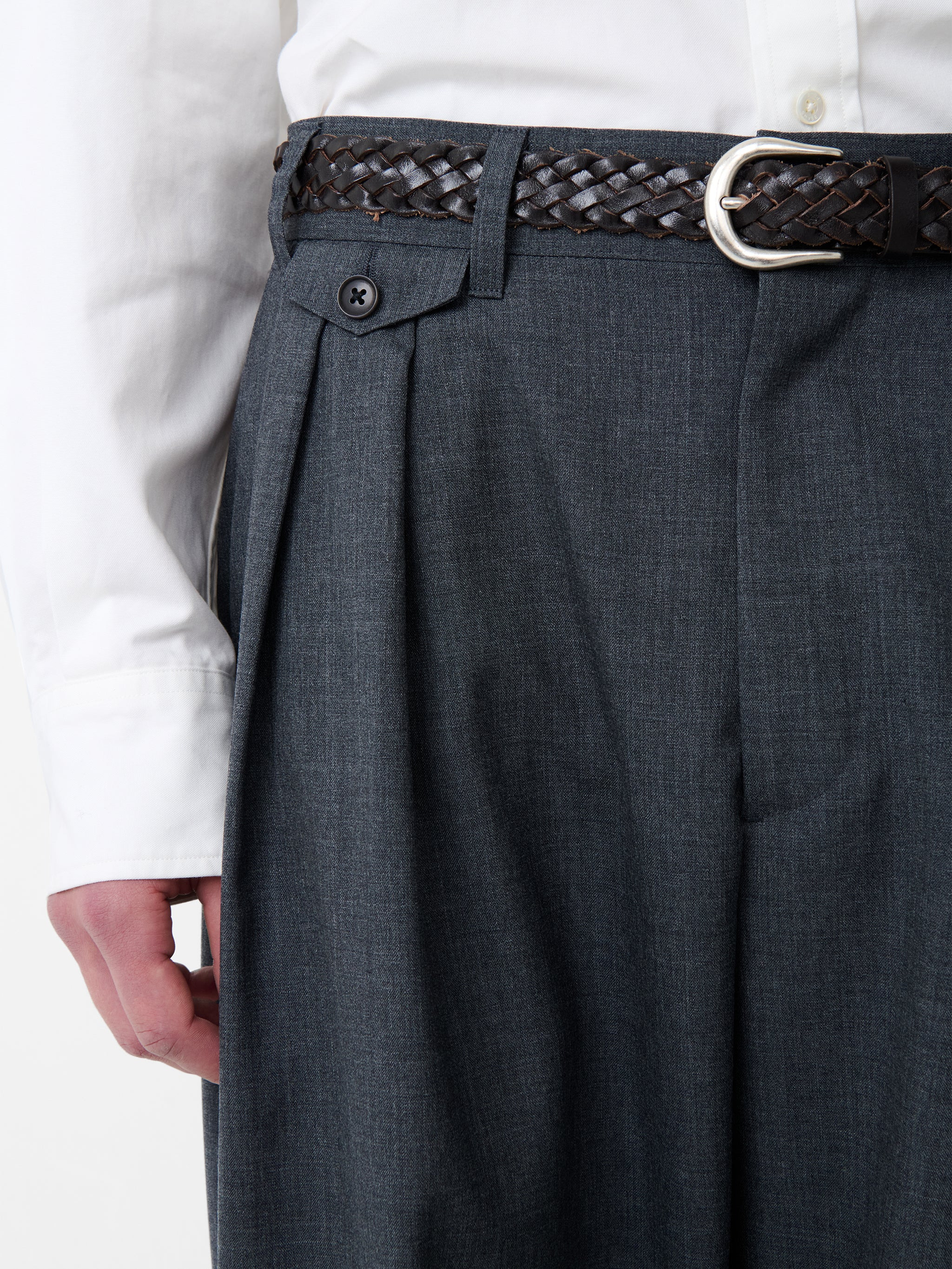 SN X BEAMS Plus Alvy Tropical Wool Pant - 8