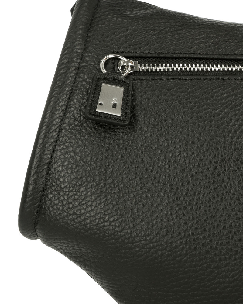 LEATHER X NYLON CROSSBODY BAG 6