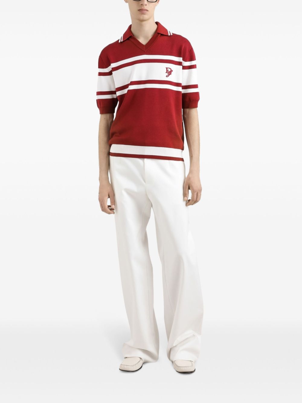 striped T-shirt - 2