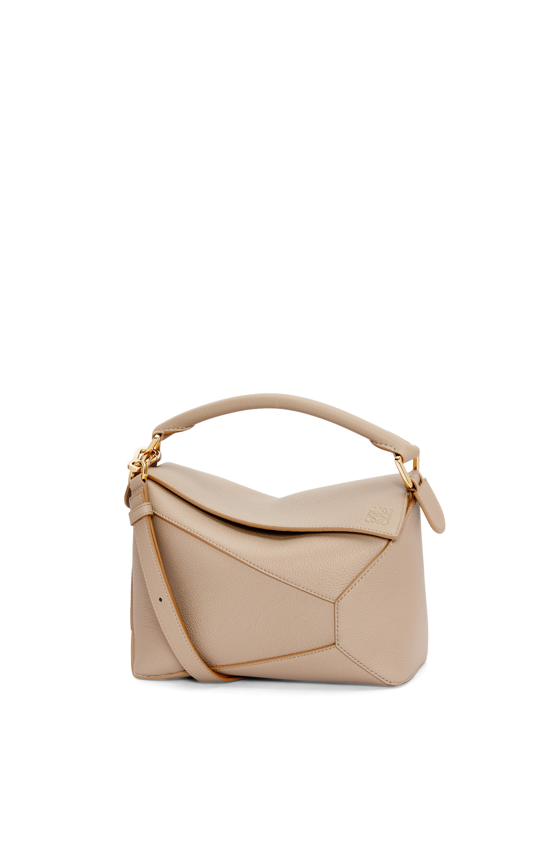 Small Puzzle bag in soft grained calfskin - 1