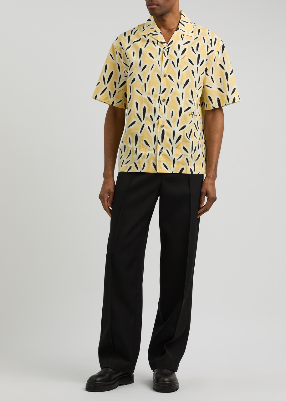 Jacquemus La Chemise Aloe Cotton-poplin Shirt - 4