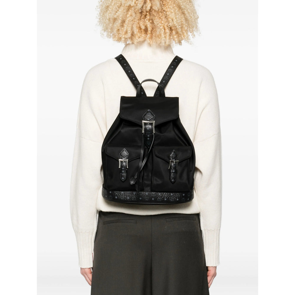 Mcm Black Backpacks Women - 3