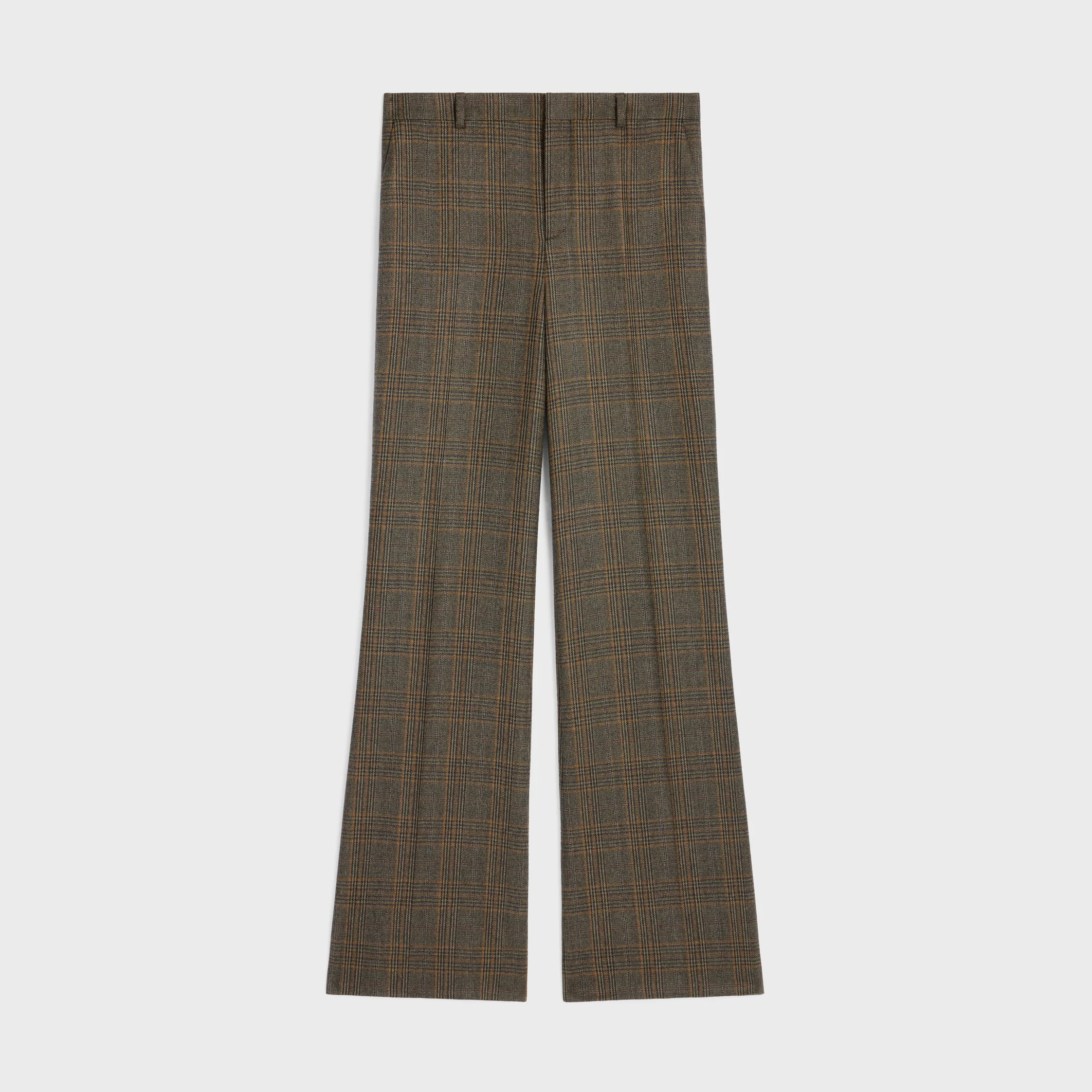 trousers IN prince of wales wool - 1