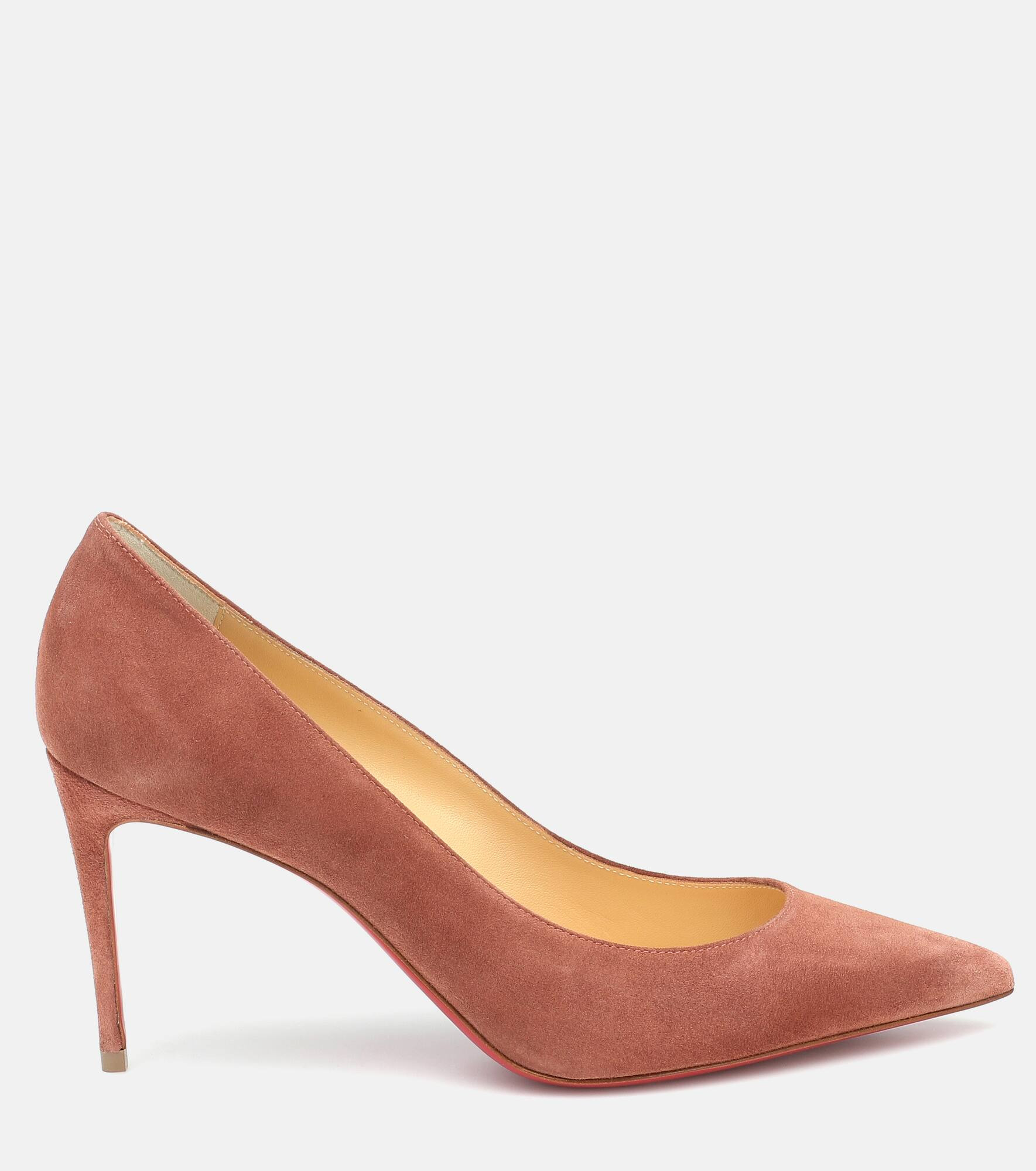 Kate 85 suede pumps - 5