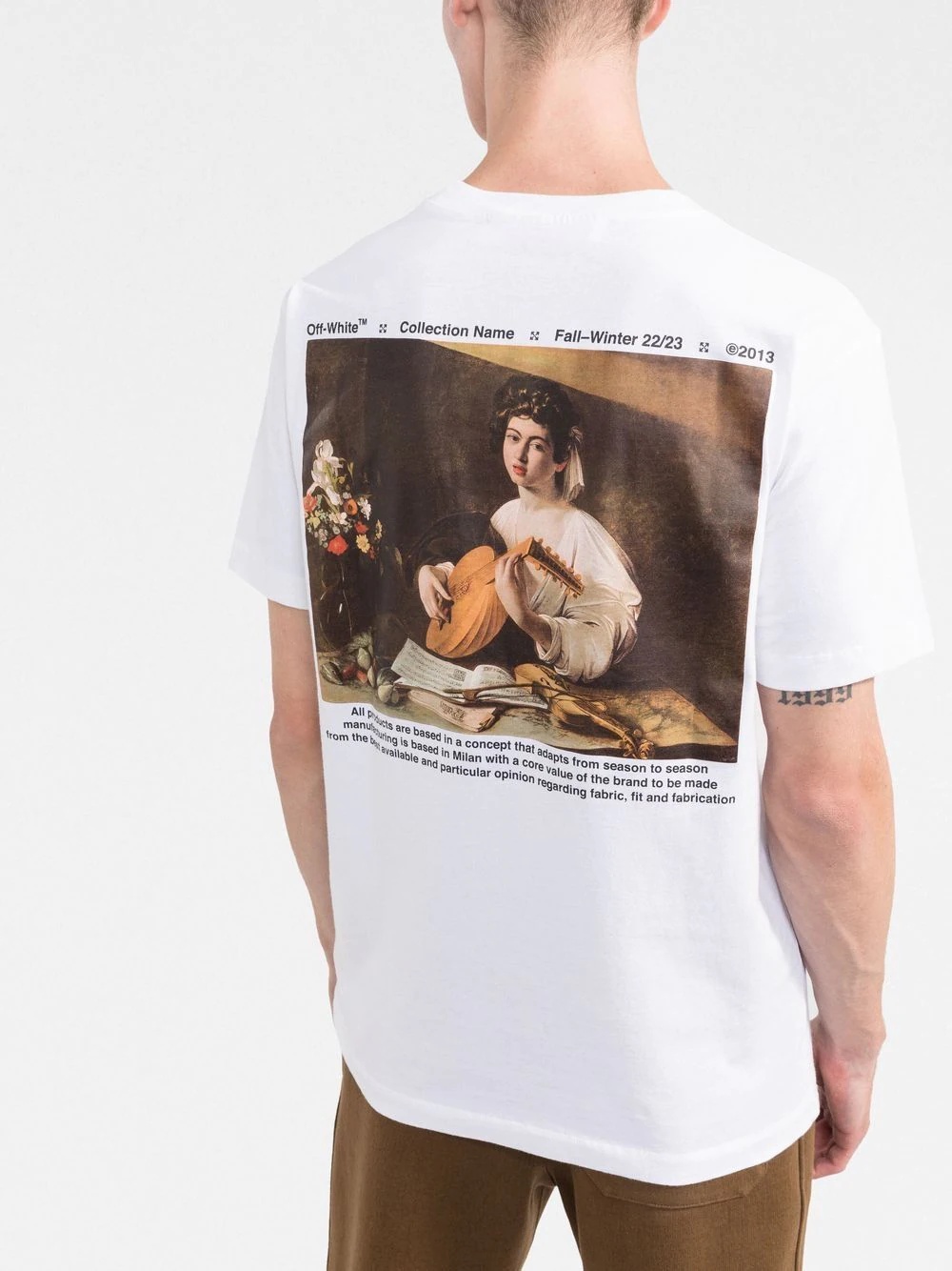 Caravaggio-print T-shirt - 3