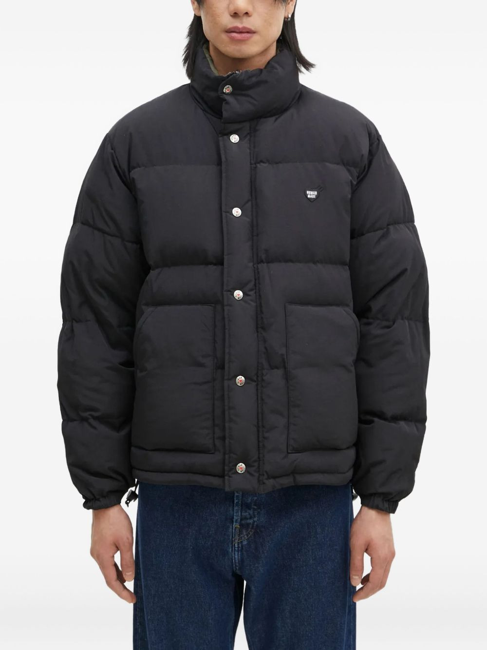 panelled puffer jacket - 2