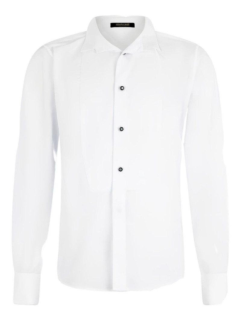 pleated-front button shirt 1