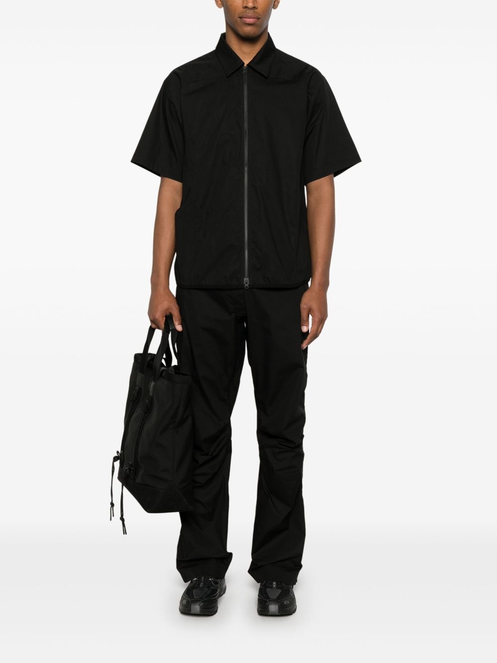 poplin zipped shirt - 2