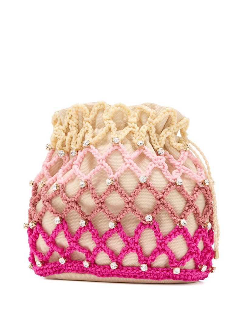 Rosantica Selene Marea crocheted cross body bag outlook