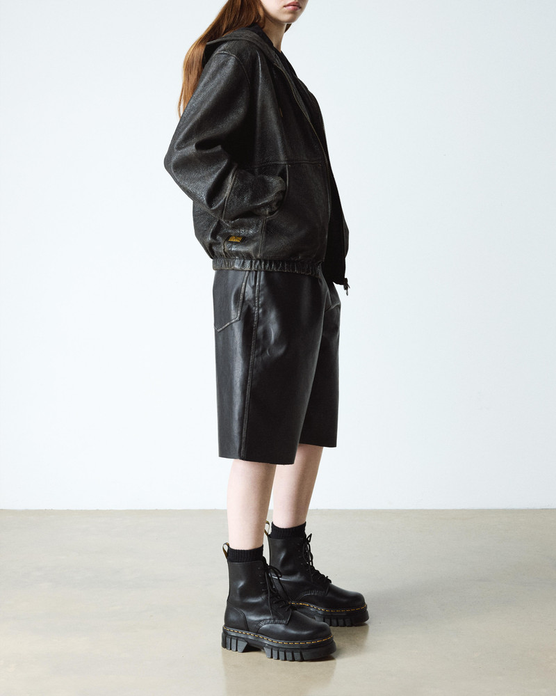 Audrick Nappa Leather Platform Ankle Boots 3