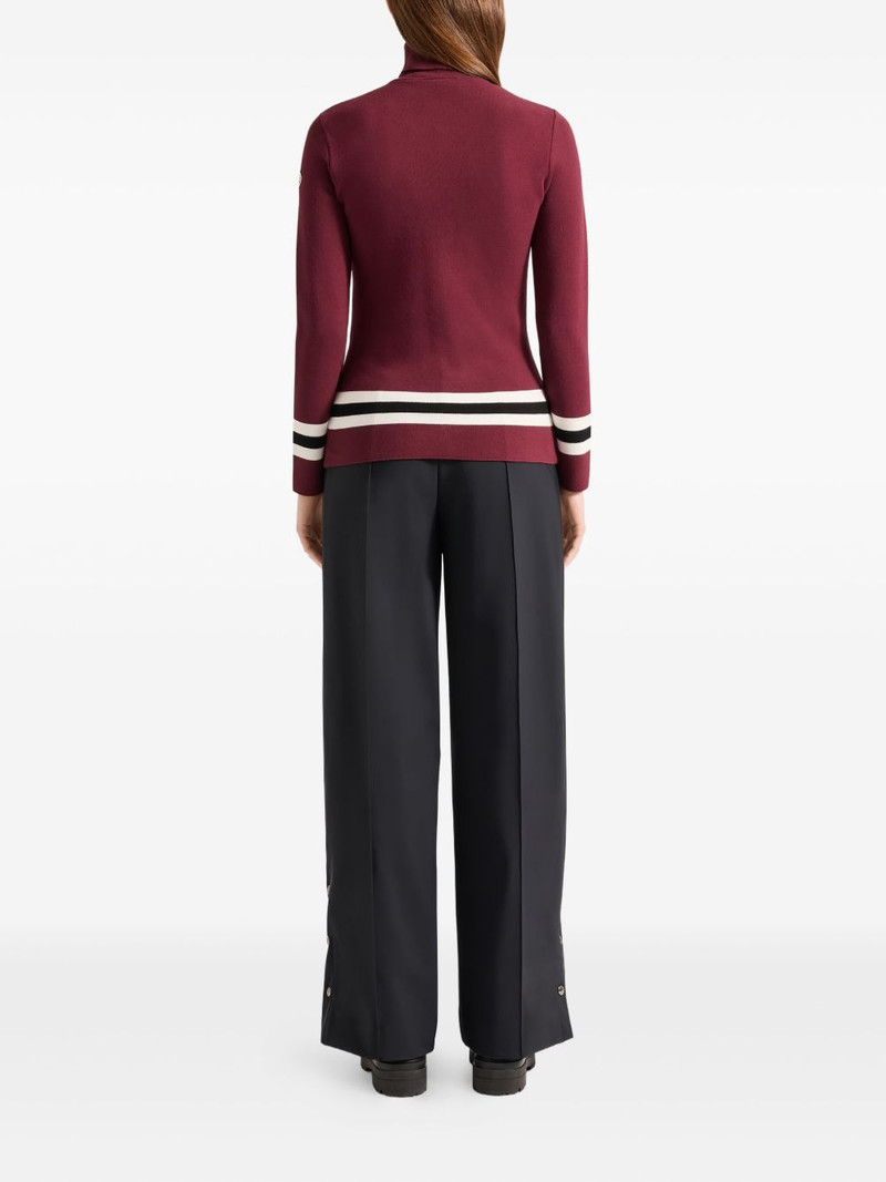 Judith roll-neck striped sweater 3