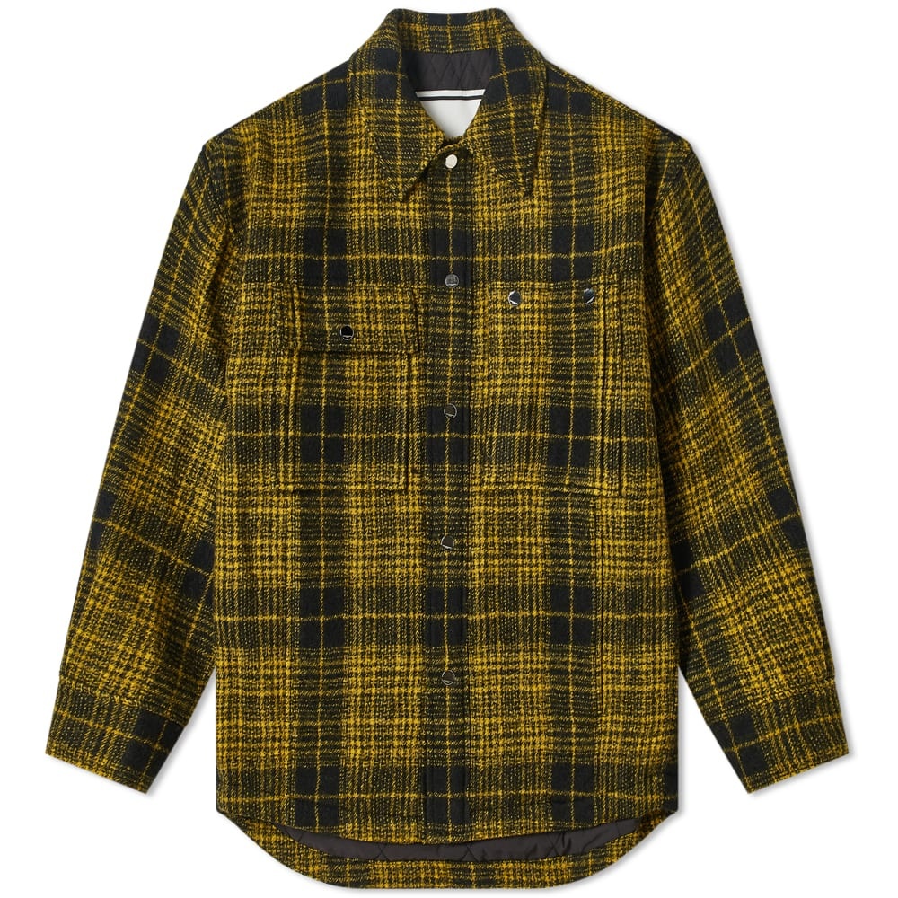 Wooyoungmi Quilted Check Shirt Jacket - 1