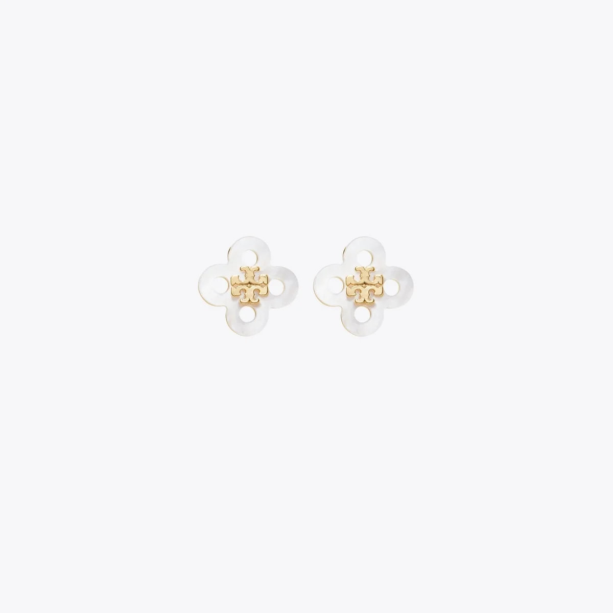 Forget Me Not Clover Stud Earring - 1
