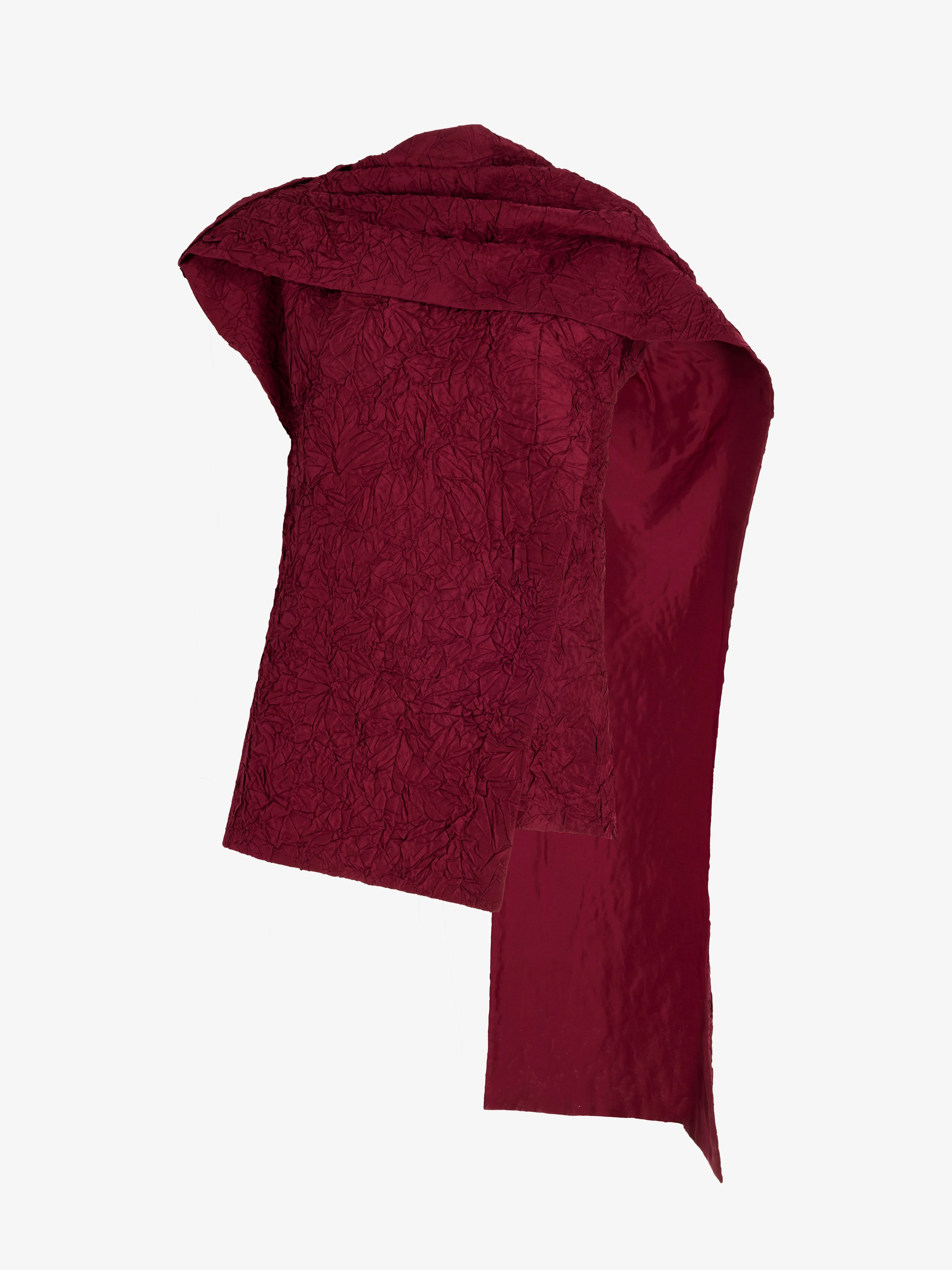 Lina Top in Crushed Silk - 1