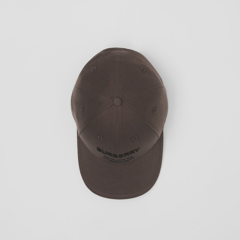 Horseferry Motif Cotton Twill Baseball Cap 5