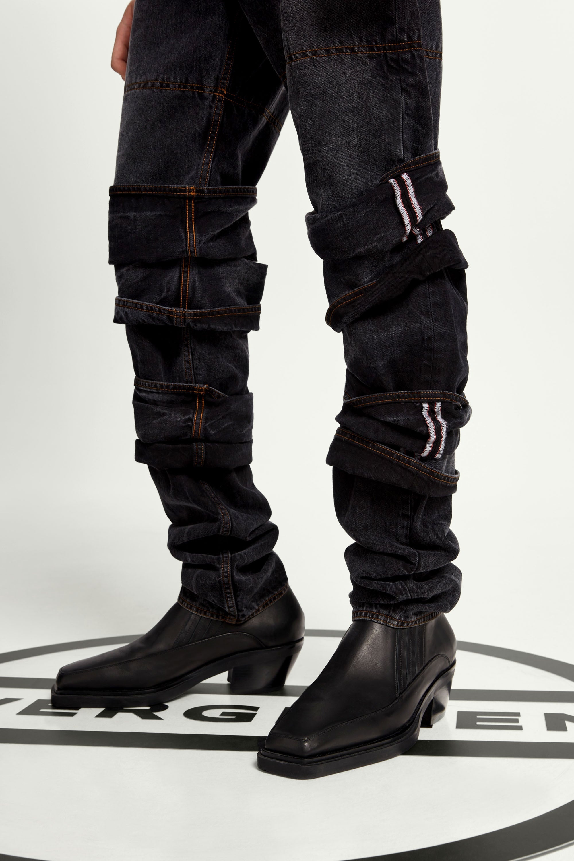 Y/Project Classic Multi Cuff Jeans | REVERSIBLE