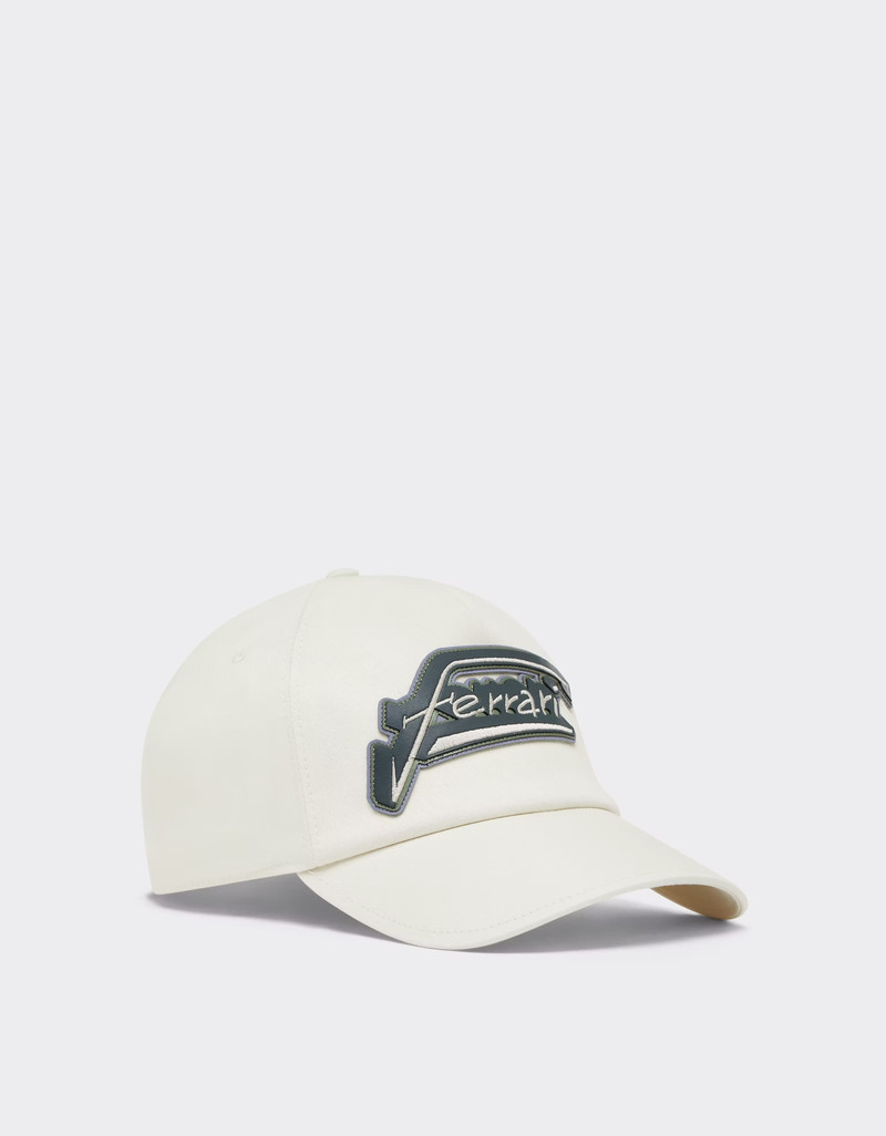 Ferrari Baseball cap with Ferrari logo outlook