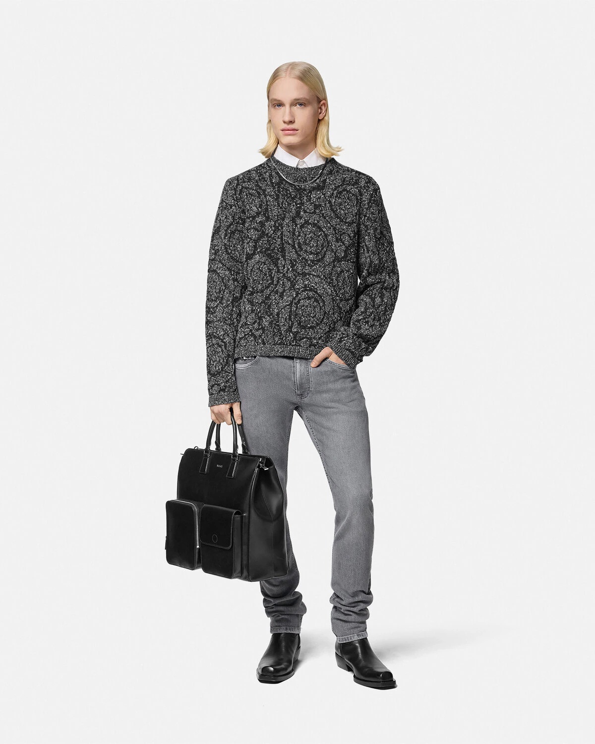 Barocco Cable-Knit Sweater - 2