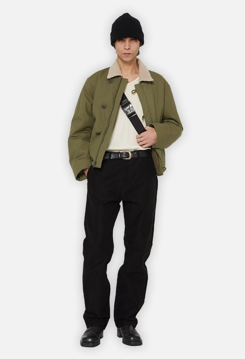 John Elliott HIGH RISE STRAIGHT MOLESKIN PANT outlook